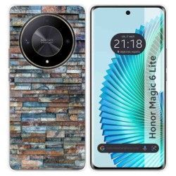 Funda Silicona para Huawei Honor Magic 6 Lite 5G diseño Ladrillo 05 Dibujos