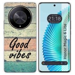 Funda Silicona para Huawei Honor Magic 6 Lite 5G diseño Madera 01 Dibujos