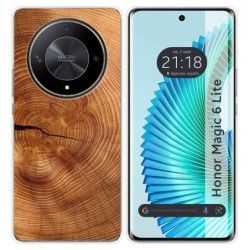Funda Silicona para Huawei Honor Magic 6 Lite 5G diseño Madera 04 Dibujos