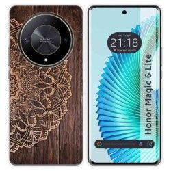 Funda Silicona para Huawei Honor Magic 6 Lite 5G diseño Madera 06 Dibujos