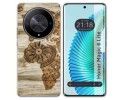 Funda Silicona para Huawei Honor Magic 6 Lite 5G diseño Madera 07 Dibujos