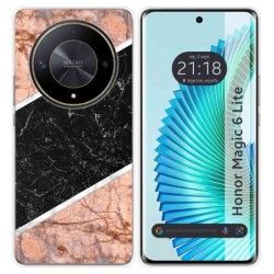 Funda Silicona para Huawei Honor Magic 6 Lite 5G diseño Mármol 07 Dibujos