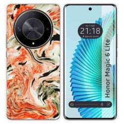 Funda Silicona para Huawei Honor Magic 6 Lite 5G diseño Mármol 12 Dibujos