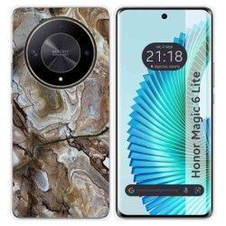 Funda Silicona para Huawei Honor Magic 6 Lite 5G diseño Mármol 14 Dibujos