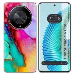Funda Silicona para Huawei Honor Magic 6 Lite 5G diseño Mármol 15 Dibujos