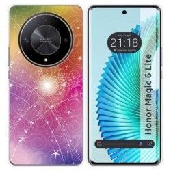 Funda Silicona para Huawei Honor Magic 6 Lite 5G diseño Abstracto Dibujos