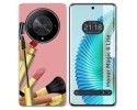 Funda Silicona para Huawei Honor Magic 6 Lite 5G diseño Brochas Dibujos
