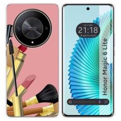 Funda Silicona para Huawei Honor Magic 6 Lite 5G diseño Brochas Dibujos