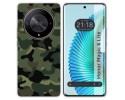 Funda Silicona para Huawei Honor Magic 6 Lite 5G diseño Camuflaje Dibujos