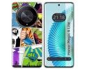 Funda Silicona para Huawei Honor Magic 6 Lite 5G diseño Comic Dibujos
