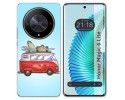 Funda Silicona para Huawei Honor Magic 6 Lite 5G diseño Furgoneta Dibujos