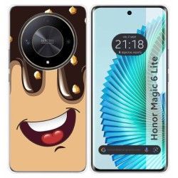 Funda Silicona para Huawei Honor Magic 6 Lite 5G diseño Helado Chocolate Dibujos