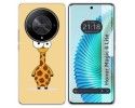 Funda Silicona para Huawei Honor Magic 6 Lite 5G diseño Jirafa Dibujos