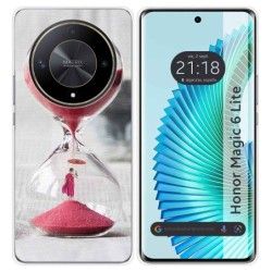 Funda Silicona para Huawei Honor Magic 6 Lite 5G diseño Reloj Dibujos