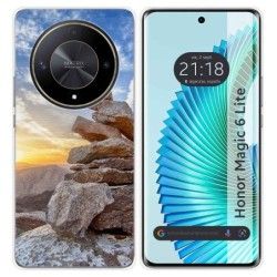 Funda Silicona para Huawei Honor Magic 6 Lite 5G diseño Sunset Dibujos