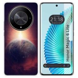 Funda Silicona para Huawei Honor Magic 6 Lite 5G diseño Tierra Dibujos