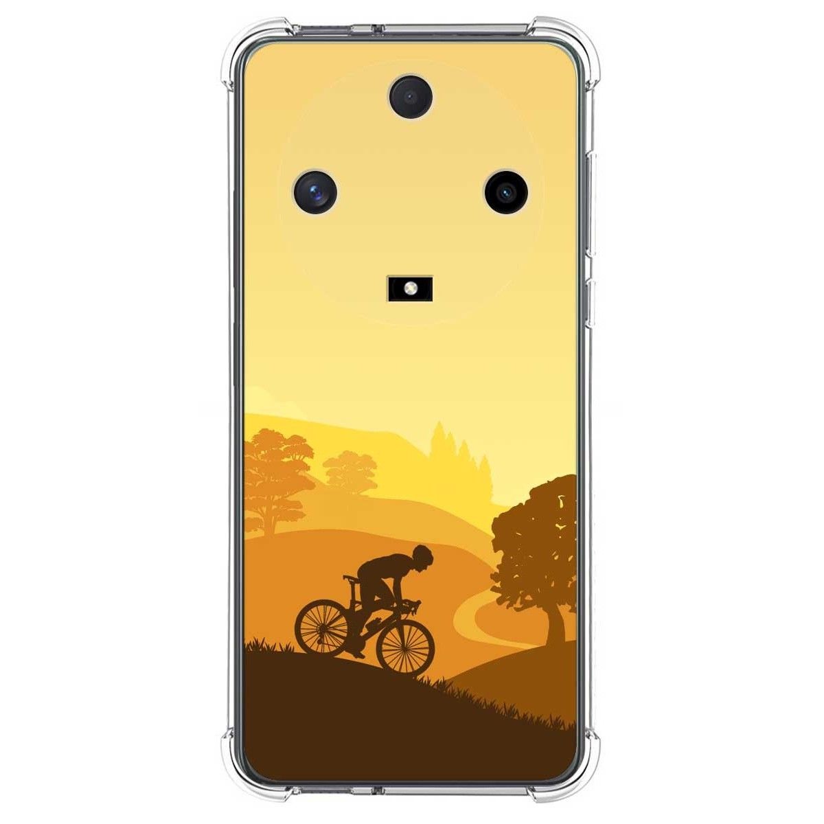 Funda Silicona Antigolpes para Huawei Honor Magic 6 Lite 5G diseño Ciclista Dibujos