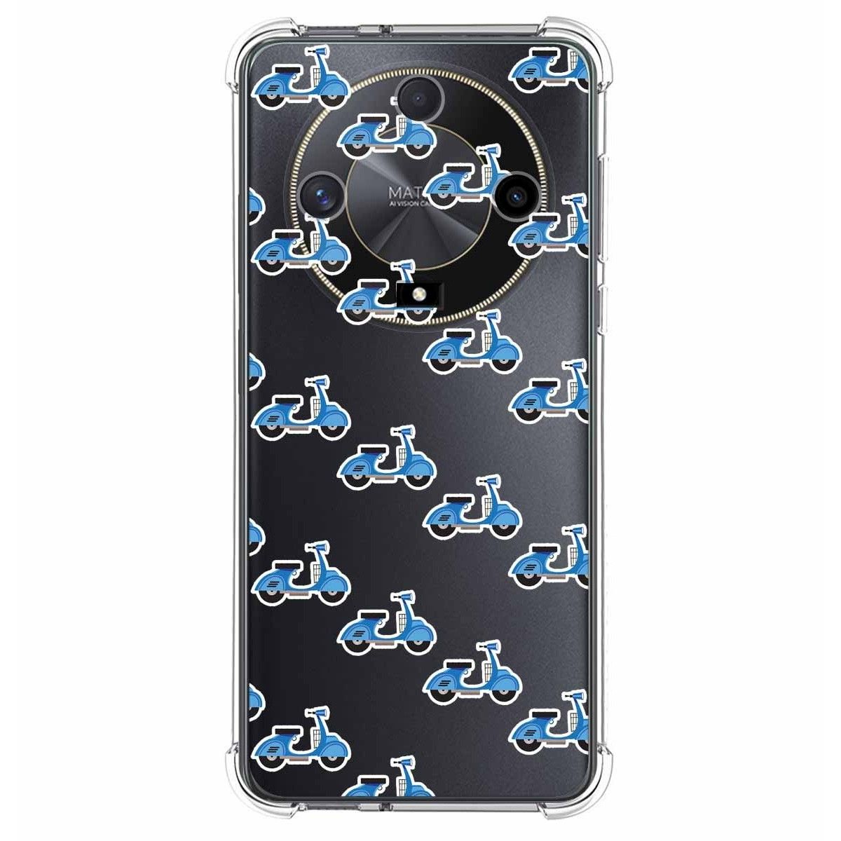 Funda Silicona Antigolpes para Huawei Honor Magic 6 Lite 5G diseño Scooter Dibujos
