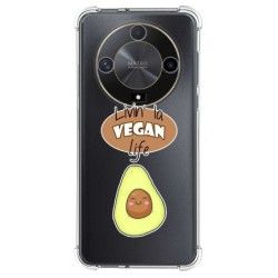 Funda Silicona Antigolpes para Huawei Honor Magic 6 Lite 5G diseño Vegan Life Dibujos