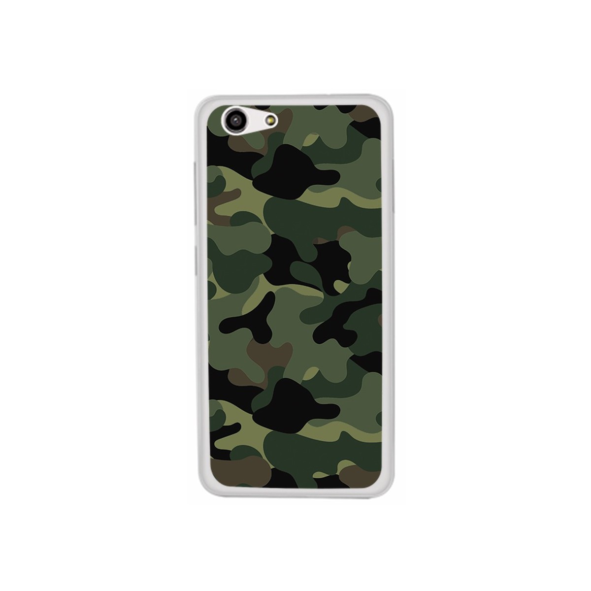 Funda Gel Tpu para Zte Blade A522 Diseño Camuflaje Dibujos