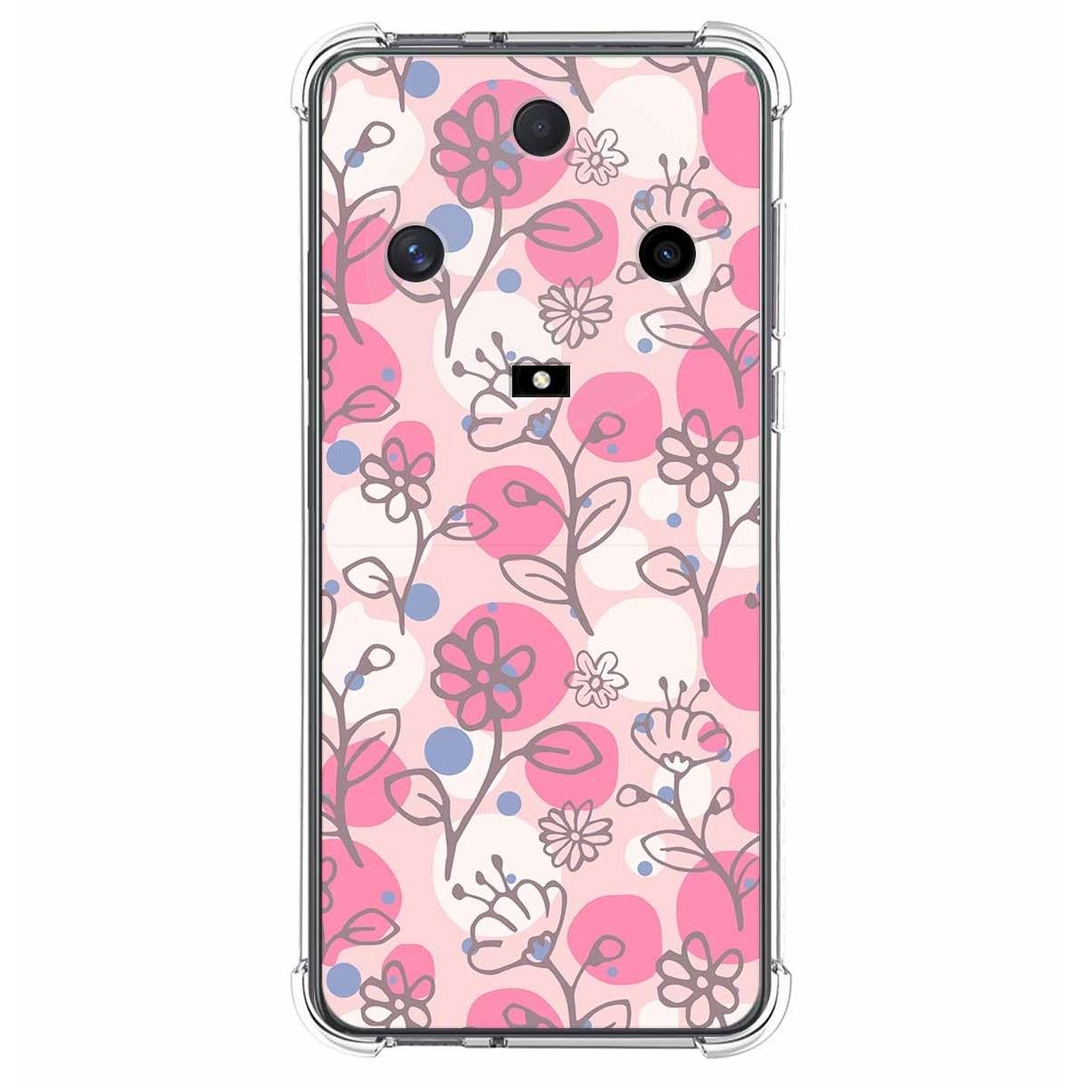Funda Silicona Antigolpes para Huawei Honor Magic 6 Lite 5G diseño Flores 07 Dibujos