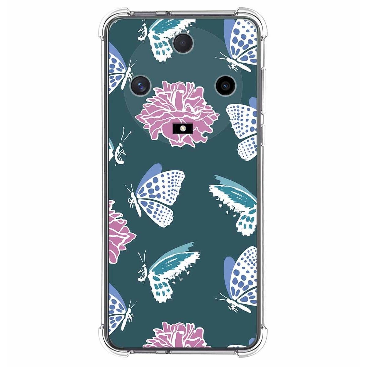 Funda Silicona Antigolpes para Huawei Honor Magic 6 Lite 5G diseño Flores 10 Dibujos