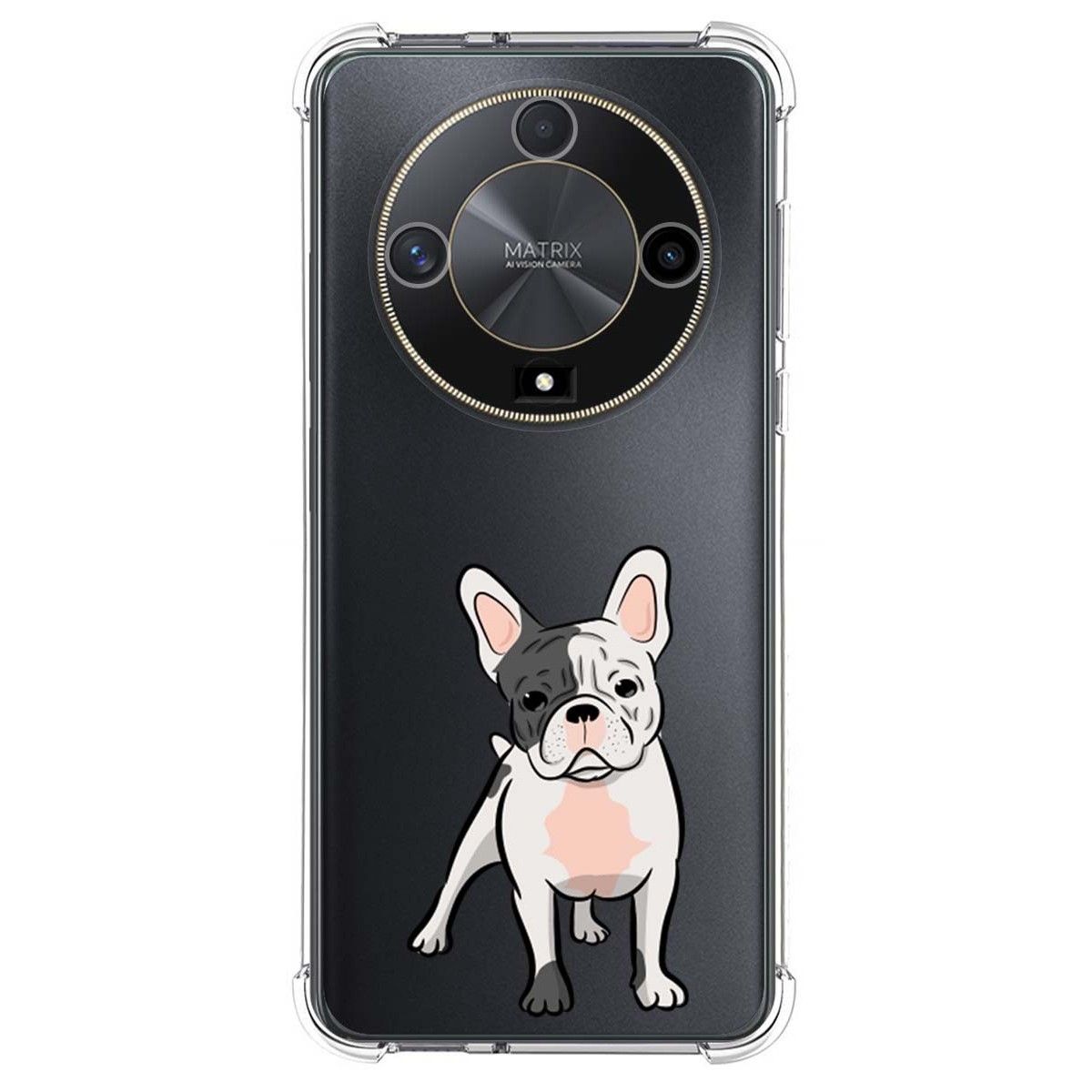 Funda Silicona Antigolpes para Huawei Honor Magic 6 Lite 5G diseño Perros 06 Dibujos