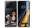 Funda Silicona Transparente para Xiaomi Poco X6 Pro 5G diseño Avestruz Dibujos
