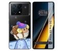 Funda Silicona Transparente para Xiaomi Poco X6 Pro 5G diseño Cabra Dibujos
