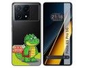 Funda Silicona Transparente para Xiaomi Poco X6 Pro 5G diseño Coco Dibujos
