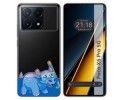 Funda Silicona Transparente para Xiaomi Poco X6 Pro 5G diseño Hipo Dibujos