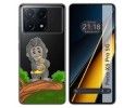 Funda Silicona Transparente para Xiaomi Poco X6 Pro 5G diseño Mono Dibujos