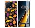 Funda Silicona Transparente para Xiaomi Poco X6 Pro 5G diseño Otoño Dibujos