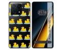 Funda Silicona Transparente para Xiaomi Poco X6 Pro 5G diseño Pato Dibujos