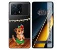 Funda Silicona Transparente para Xiaomi Poco X6 Pro 5G diseño Suricata Dibujos