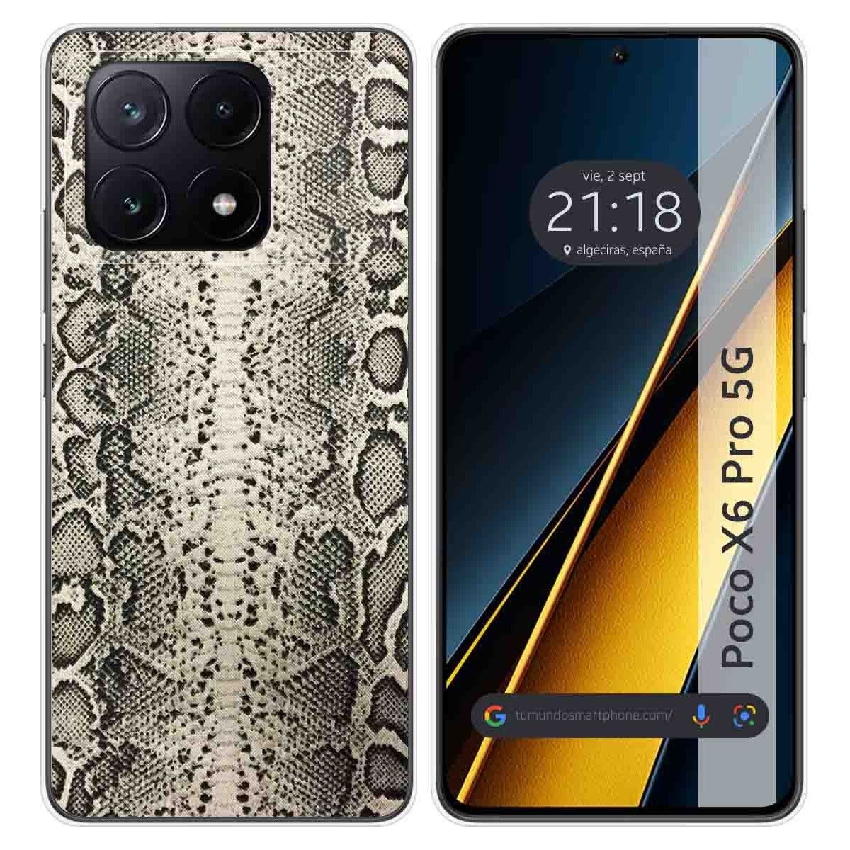 Funda Silicona para Xiaomi Poco X6 Pro 5G diseño Animal 01 Dibujos