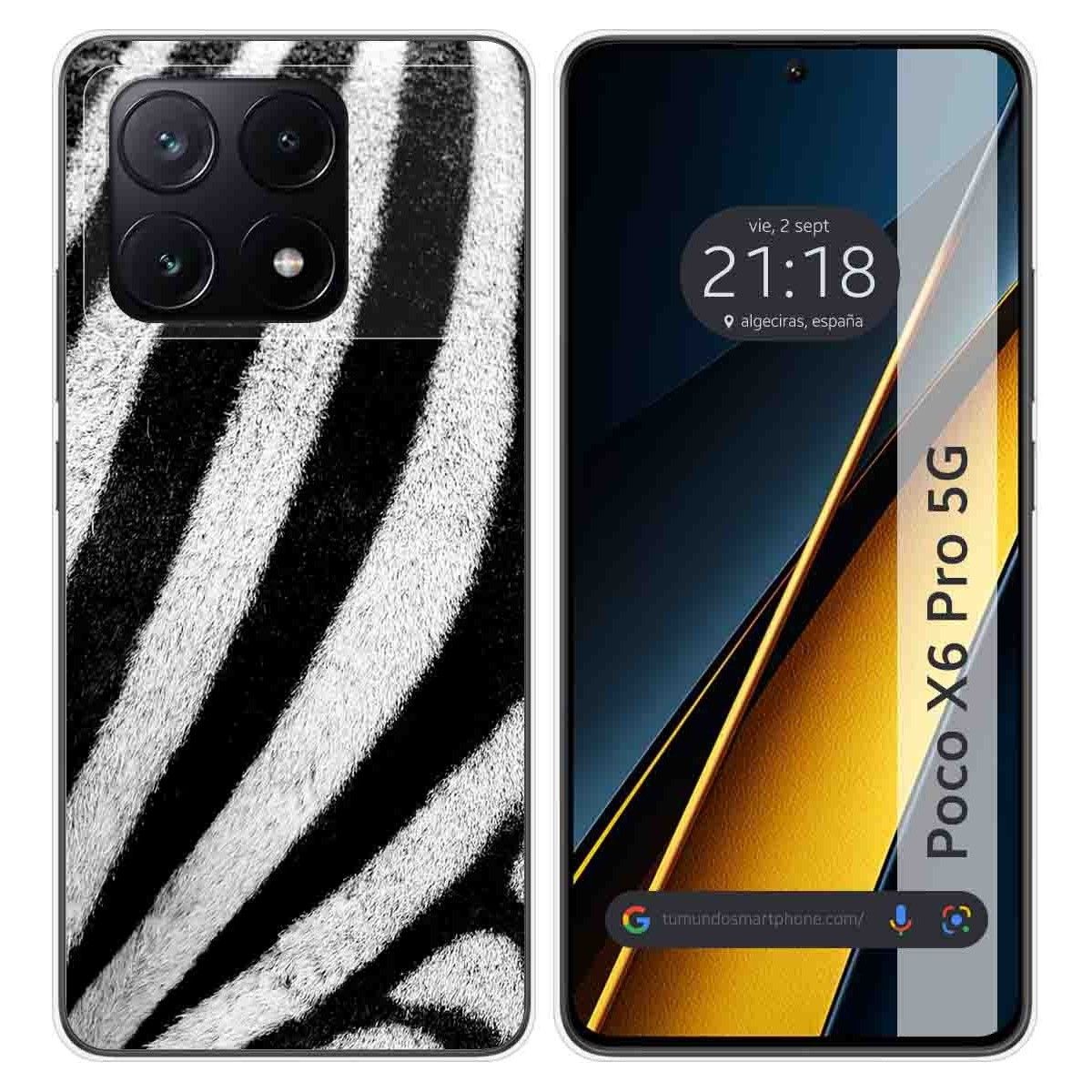 Funda Silicona para Xiaomi Poco X6 Pro 5G diseño Animal 02 Dibujos