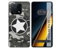 Funda Silicona para Xiaomi Poco X6 Pro 5G diseño Camuflaje 02 Dibujos
