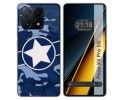 Funda Silicona para Xiaomi Poco X6 Pro 5G diseño Camuflaje 03 Dibujos