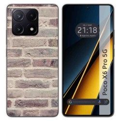 Funda Silicona para Xiaomi Poco X6 Pro 5G diseño Ladrillo 01 Dibujos