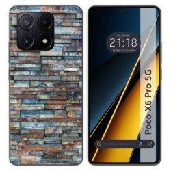 Funda Silicona para Xiaomi Poco X6 Pro 5G diseño Ladrillo 05 Dibujos