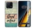 Funda Silicona para Xiaomi Poco X6 Pro 5G diseño Madera 01 Dibujos