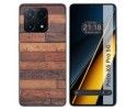 Funda Silicona para Xiaomi Poco X6 Pro 5G diseño Madera 03 Dibujos