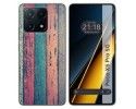 Funda Silicona para Xiaomi Poco X6 Pro 5G diseño Madera 10 Dibujos