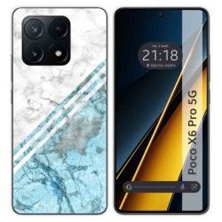 Funda Silicona para Xiaomi Poco X6 Pro 5G diseño Mármol 02 Dibujos
