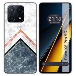 Funda Silicona para Xiaomi Poco X6 Pro 5G diseño Mármol 05 Dibujos