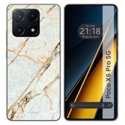 Funda Silicona para Xiaomi Poco X6 Pro 5G diseño Mármol 13 Dibujos