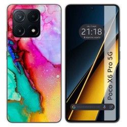 Funda Silicona para Xiaomi Poco X6 Pro 5G diseño Mármol 15 Dibujos
