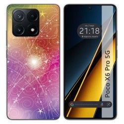 Funda Silicona para Xiaomi Poco X6 Pro 5G diseño Abstracto Dibujos