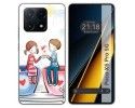Funda Silicona para Xiaomi Poco X6 Pro 5G diseño Café Dibujos
